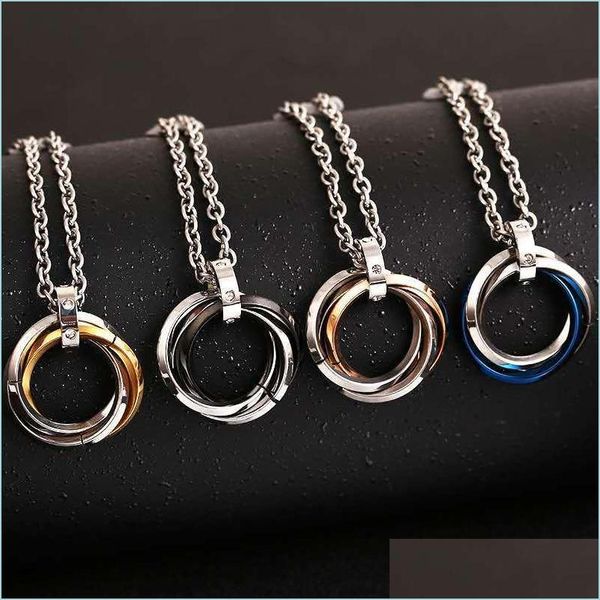 pendant necklaces fashion jewelry three ring necklace stainless steel pendant drop delivery 2021 necklaces pendants dhseller2010 dhbwt, Silver
pendant necklaces fashion jewelry three ring necklace stainless steel pendant drop delivery 2021 necklaces pendants dhseller2010 dhbwt, Silver