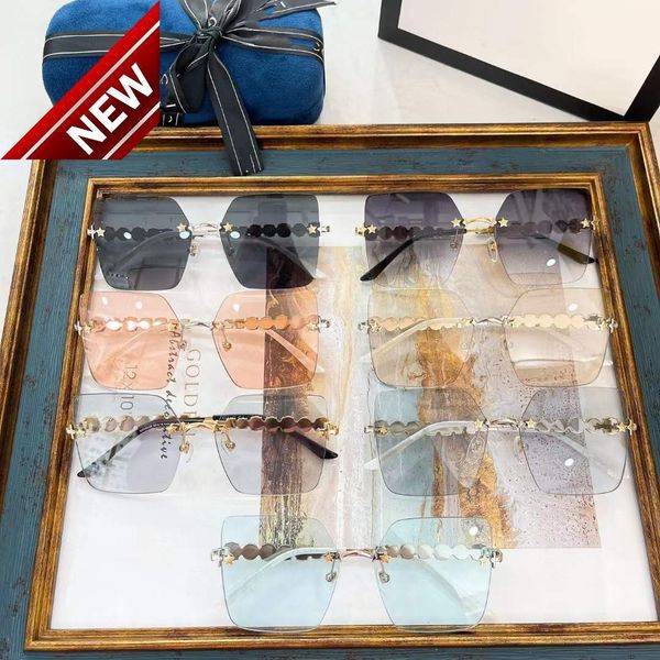 sunglasses brands men's women's g's new tiktok and the same framels candy color advanced sunglass versatile fashion glass gg0, White;black
sunglasses brands men's women's g's new tiktok and the same framels candy color advanced sunglass versatile fashion glass gg0, White;black