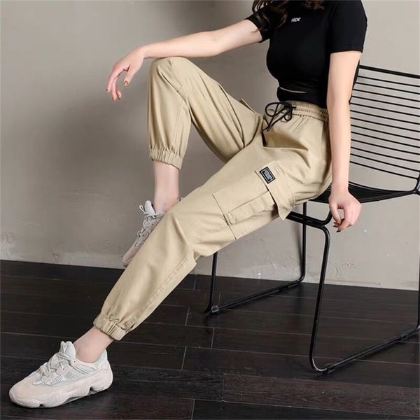 women's pants capris women cargo casual streetwear harajuku hip hop harem jogger sweatpants high waist loose female trousers 220916, Black;white
women's pants capris women cargo casual streetwear harajuku hip hop harem jogger sweatpants high waist loose female trousers 220916, Black;white