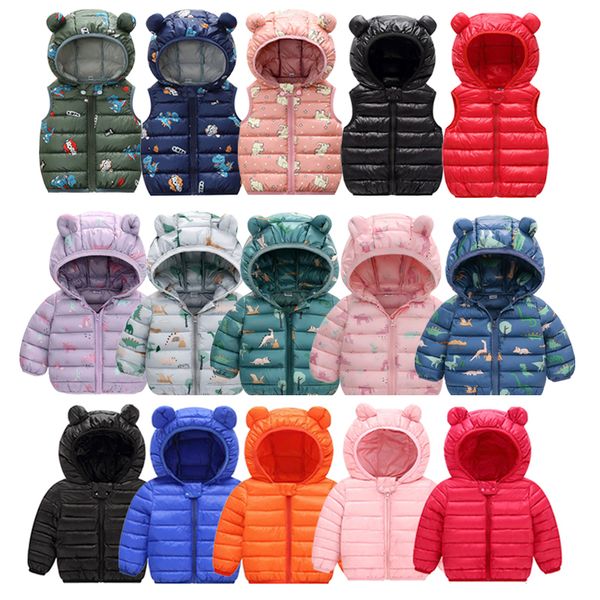 down coat baby boys girls jackets kids light down coats children clothes spring autumn winter warm outwears ear hoodies vests 1-4t 220919, Blue;gray
down coat baby boys girls jackets kids light down coats children clothes spring autumn winter warm outwears ear hoodies vests 1-4t 220919, Blue;gray