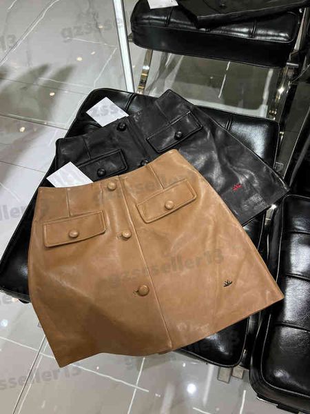 leather skirt for womens brown luxury designer skirt mid-rise classic jacquard logo embroidery skirt women clothing, Black
leather skirt for womens brown luxury designer skirt mid-rise classic jacquard logo embroidery skirt women clothing, Black