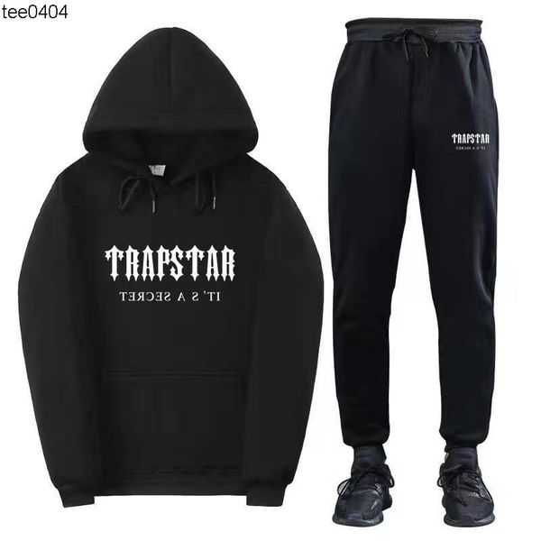 the new trapstar printed fashion brand casual loose easy sweater set stamping version of the same pair of pants set, Gray
the new trapstar printed fashion brand casual loose easy sweater set stamping version of the same pair of pants set, Gray