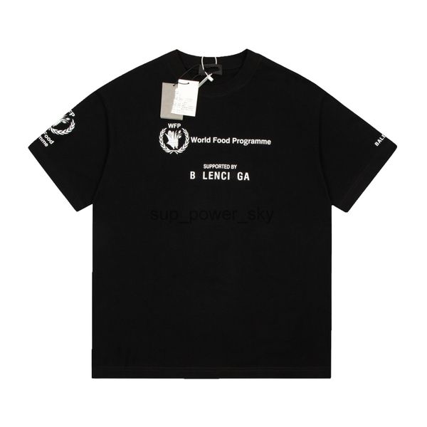 mens t-shirts high version designer tee balencaigass 2022 summer new grain wheat exclusive men's and women's short sleeve t-shirt, White;black
mens t-shirts high version designer tee balencaigass 2022 summer new grain wheat exclusive men's and women's short sleeve t-shirt, White;black