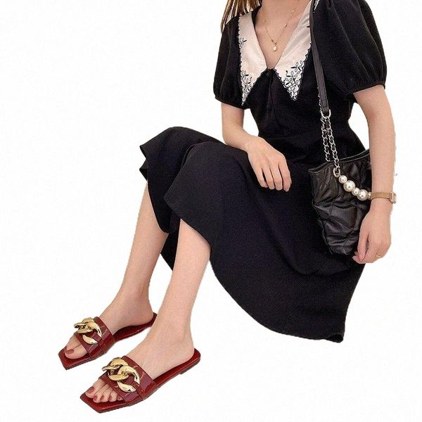 women flat slippers summer slides casual shoes slip on sandals fashoin square toe low heel slippers colours, Black
women flat slippers summer slides casual shoes slip on sandals fashoin square toe low heel slippers colours, Black