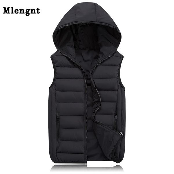 men's vests spring autumn sleeveless jacket for men fashion warm hooded male winter vest light plus size mens work vests waistcoat 2209, Black;white
men's vests spring autumn sleeveless jacket for men fashion warm hooded male winter vest light plus size mens work vests waistcoat 2209, Black;white