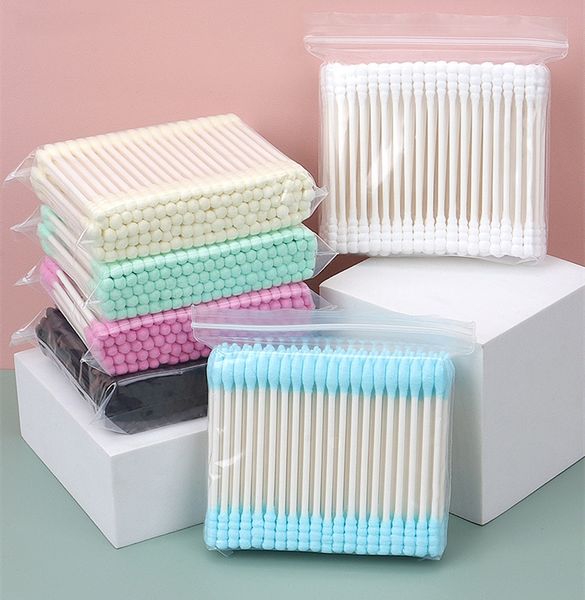 cotton swabs 100pcs pack disposable colorful double head paper handle eyelashes extension cleaning makeup clean assist tool 220919
cotton swabs 100pcs pack disposable colorful double head paper handle eyelashes extension cleaning makeup clean assist tool 220919