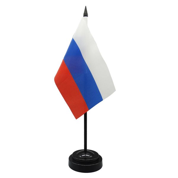 russia desk flag 14x21cm small mini russian office table flags with stand base for home office decoration
russia desk flag 14x21cm small mini russian office table flags with stand base for home office decoration