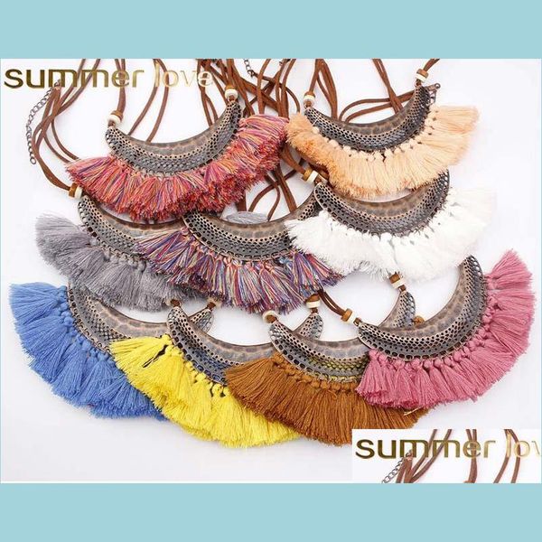 pendant necklaces new boho crescent pendant tassel choker necklace for women vintage ethnic colorf veet fashion jewelry wholesale dro dhai4, Silver
pendant necklaces new boho crescent pendant tassel choker necklace for women vintage ethnic colorf veet fashion jewelry wholesale dro dhai4, Silver