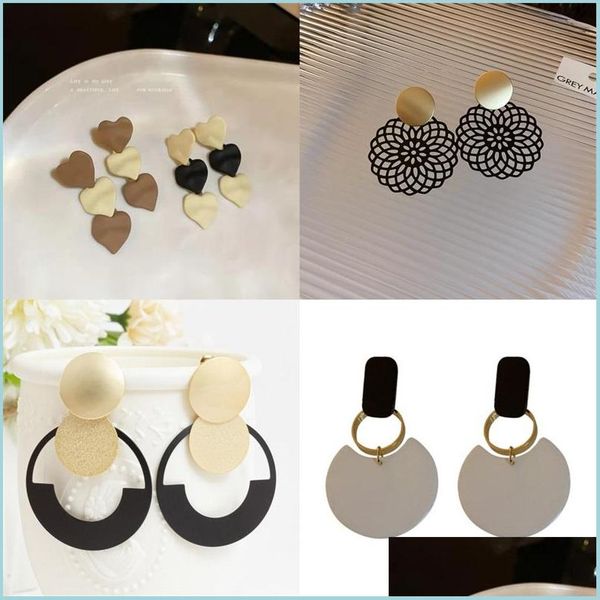dangle chandelier summer style golden drop earrings for women geomatric black long hanging earring triangle jewelry earing bijouteri dhv6p, Silver
dangle chandelier summer style golden drop earrings for women geomatric black long hanging earring triangle jewelry earing bijouteri dhv6p, Silver