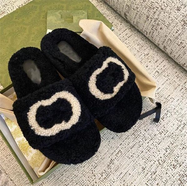 designer new wool slippers fur slipper luxury womens slides flat heels warm indoor winter shoes fashion sliders eu 35-41 flat muller sandals, Black
designer new wool slippers fur slipper luxury womens slides flat heels warm indoor winter shoes fashion sliders eu 35-41 flat muller sandals, Black