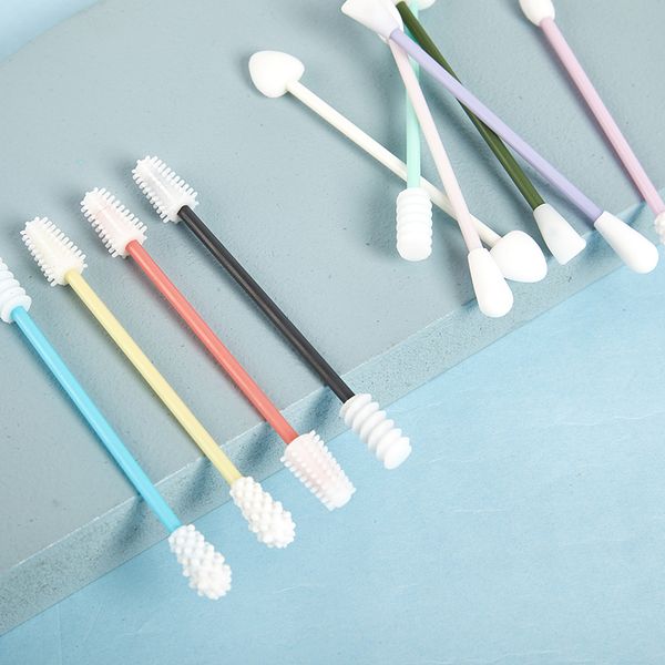 cotton swabs reusable silicone swab stick ear cleaning washable double headed cosmetic sticks soft flexible makeup toolsl 220919
cotton swabs reusable silicone swab stick ear cleaning washable double headed cosmetic sticks soft flexible makeup toolsl 220919