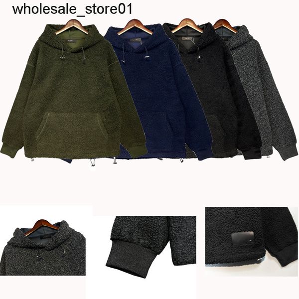 men's jackets hooded hoodie men's and women's fashion brand lamb wool pullover loose oversize coat, Black;brown
men's jackets hooded hoodie men's and women's fashion brand lamb wool pullover loose oversize coat, Black;brown