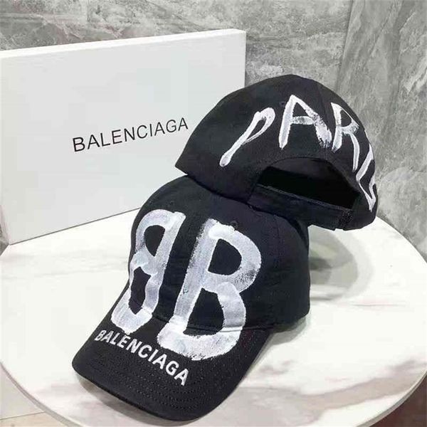 paris double b printed baseball cap graffiti hand-painted letters lovers fashion casual versatile caps205q, Blue;gray
paris double b printed baseball cap graffiti hand-painted letters lovers fashion casual versatile caps205q, Blue;gray