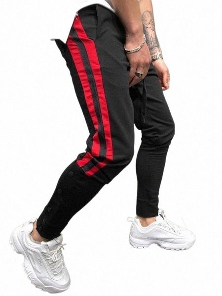 men's pants drawstring color matching small feet button harlan casual sports skinny pencil pants1 94ul#, Black
men's pants drawstring color matching small feet button harlan casual sports skinny pencil pants1 94ul#, Black