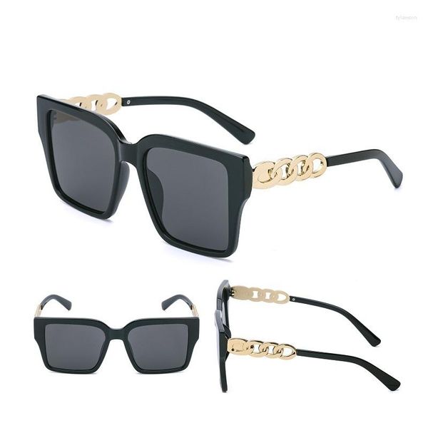 sunglasses sunglasses chain leg multiple colour vintage titanium stylish women funky square sun glasses with uv protection gradient pc lens, White;black
sunglasses sunglasses chain leg multiple colour vintage titanium stylish women funky square sun glasses with uv protection gradient pc lens, White;black