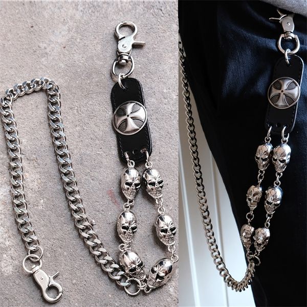 key rings men's motorcyle chain jean biker wallet belts chain skull charm gothic rock pants trousers waist bl48 220916, Slivery;golden
key rings men's motorcyle chain jean biker wallet belts chain skull charm gothic rock pants trousers waist bl48 220916, Slivery;golden