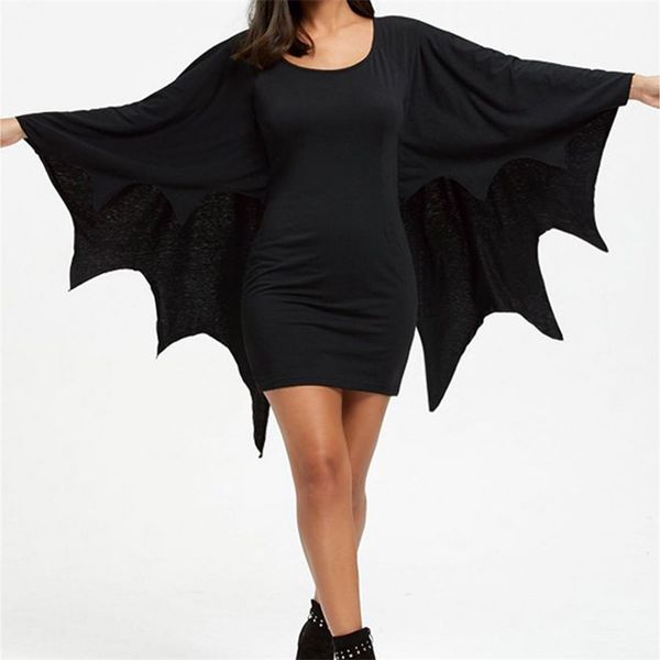 casual dresses halloween dress womens plus size solid round neck bat long sleeve gothic mini fashion ladies vestido de mujer 220919, Black;gray
casual dresses halloween dress womens plus size solid round neck bat long sleeve gothic mini fashion ladies vestido de mujer 220919, Black;gray