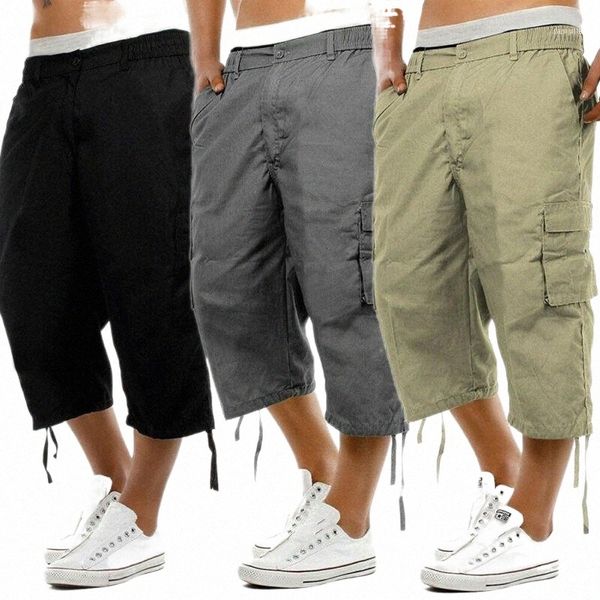 men's pants mens casual jogger fashion loose cargo street combat workout gym trousers1 r3ke#, Black
men's pants mens casual jogger fashion loose cargo street combat workout gym trousers1 r3ke#, Black