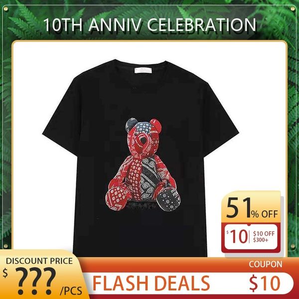 designers mens t shirts summer quality t shirt bear print short sleeve size m-xxl, White;black
designers mens t shirts summer quality t shirt bear print short sleeve size m-xxl, White;black