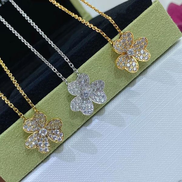 s925 sterling silver clover designer pendant necklace for women luxury brand 3 leaf short choker necklaces wedding jewelry gift
s925 sterling silver clover designer pendant necklace for women luxury brand 3 leaf short choker necklaces wedding jewelry gift