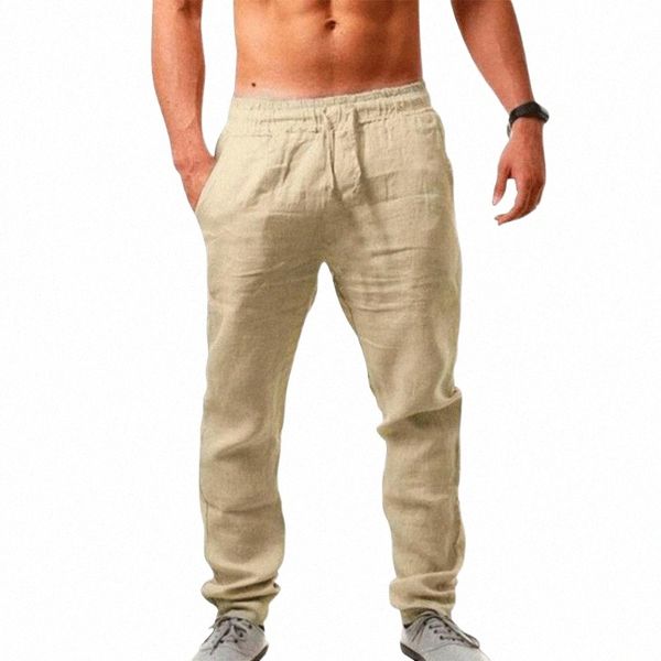 men's cotton linen pants male summer breathable solid color trousers fitness streetwear m-2xl v8di#, Black
men's cotton linen pants male summer breathable solid color trousers fitness streetwear m-2xl v8di#, Black
