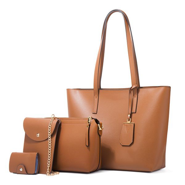 women fashion handbags wallet tote bag shoulder bags handle satchel purse pu material large capacity 4pcs set
women fashion handbags wallet tote bag shoulder bags handle satchel purse pu material large capacity 4pcs set