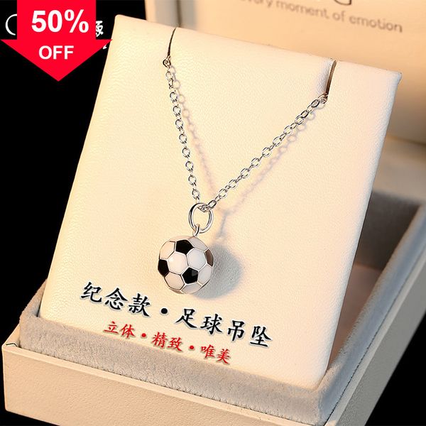 designer style necklace birthday christmas pure copper enamel drop glaze football women's world cup three-dimensional small gold ball c, Silver
designer style necklace birthday christmas pure copper enamel drop glaze football women's world cup three-dimensional small gold ball c, Silver