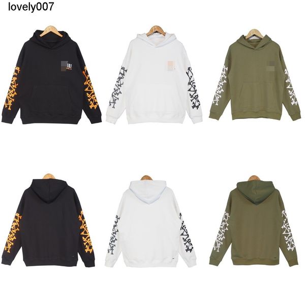 designer men's hoodies sweatshirts correct amirs autumn new bone letter printed hoodie, Black
designer men's hoodies sweatshirts correct amirs autumn new bone letter printed hoodie, Black