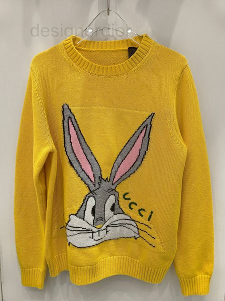 women's knits & tees designer king impression gujia 2023 early spring new heavy industry embroidery bucktooth rabbit long sleeve round, White
women's knits & tees designer king impression gujia 2023 early spring new heavy industry embroidery bucktooth rabbit long sleeve round, White