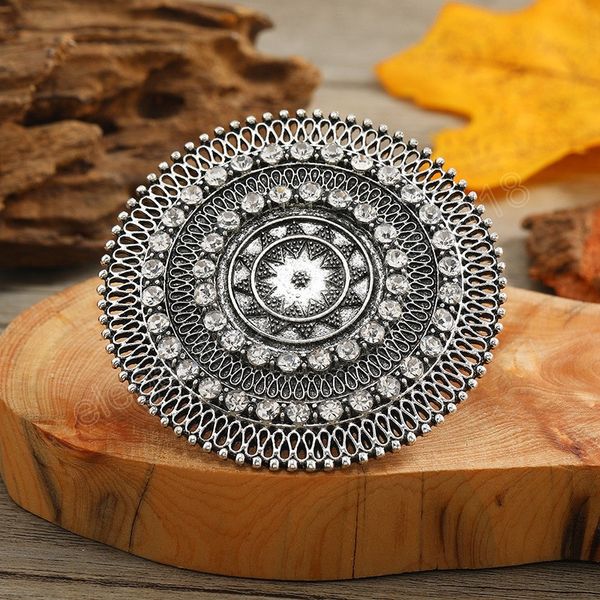 vintage beautiful big round finger ring for women boho crystal statement rings ethnic party jewelry gift, Silver
vintage beautiful big round finger ring for women boho crystal statement rings ethnic party jewelry gift, Silver