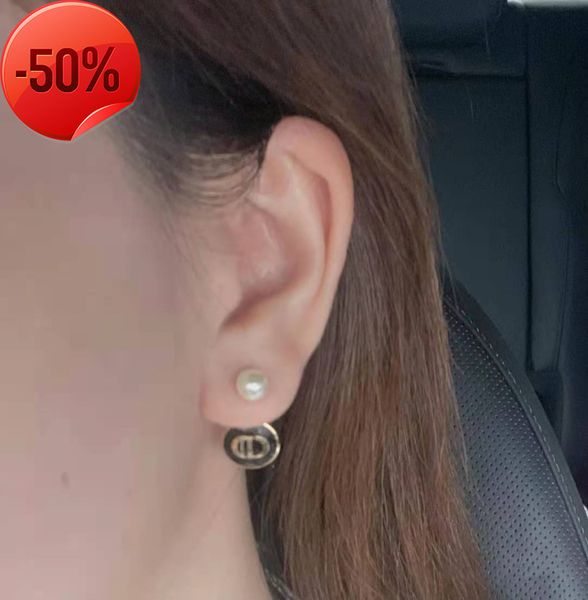 50% off factory special clearance designer jewelry earrings charms dijiawang red black circular letter double sided simple, Golden
50% off factory special clearance designer jewelry earrings charms dijiawang red black circular letter double sided simple, Golden