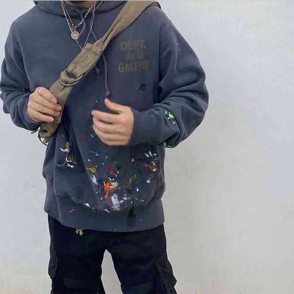 designer cotton 2022 luxury men's hoodies galleryy depts gd autumn comfortable oversize sweater printed loose pullover sweatshirt qwg3, Black
designer cotton 2022 luxury men's hoodies galleryy depts gd autumn comfortable oversize sweater printed loose pullover sweatshirt qwg3, Black