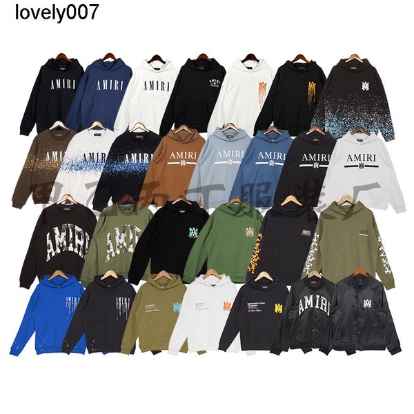 designer men's hoodies sweatshirts amirs series american street simple women's long sleeve hoodie, Black
designer men's hoodies sweatshirts amirs series american street simple women's long sleeve hoodie, Black