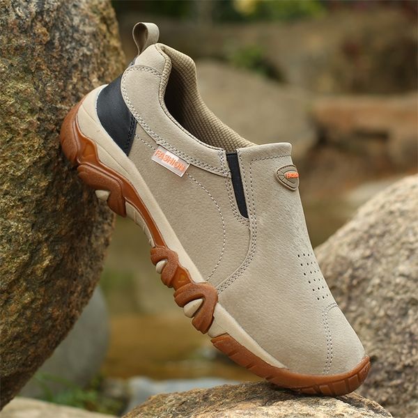 dress shoes brand men leather loafers breathable spring autumn casual outdoor non slip sneakers 220919, Black
dress shoes brand men leather loafers breathable spring autumn casual outdoor non slip sneakers 220919, Black