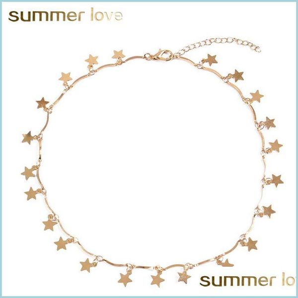 pendant necklaces fashion gold sliver lucky star choker necklace for women girl disc chain statement pendants jewelry accessoies gift dhnpq, Silver
pendant necklaces fashion gold sliver lucky star choker necklace for women girl disc chain statement pendants jewelry accessoies gift dhnpq, Silver