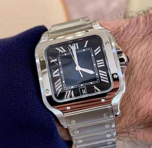 low price wholesale classic men luxury square watch 40mm geneve genuine stainless steel mechanical watch case and bracelet fashion, Slivery;brown
low price wholesale classic men luxury square watch 40mm geneve genuine stainless steel mechanical watch case and bracelet fashion, Slivery;brown