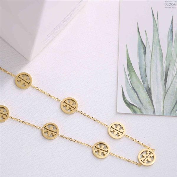 high-quality jewelry decoration titanium steel home hollowed out pattern small circle multi accessories necklace clavicle chain fashion231j, Black
high-quality jewelry decoration titanium steel home hollowed out pattern small circle multi accessories necklace clavicle chain fashion231j, Black