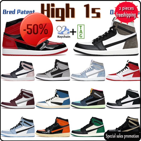 high 1 basketball shoes bred patent 1s sneakers atmosphere shadow dark mocha hyper royal university blue chicago black white heritage men
high 1 basketball shoes bred patent 1s sneakers atmosphere shadow dark mocha hyper royal university blue chicago black white heritage men