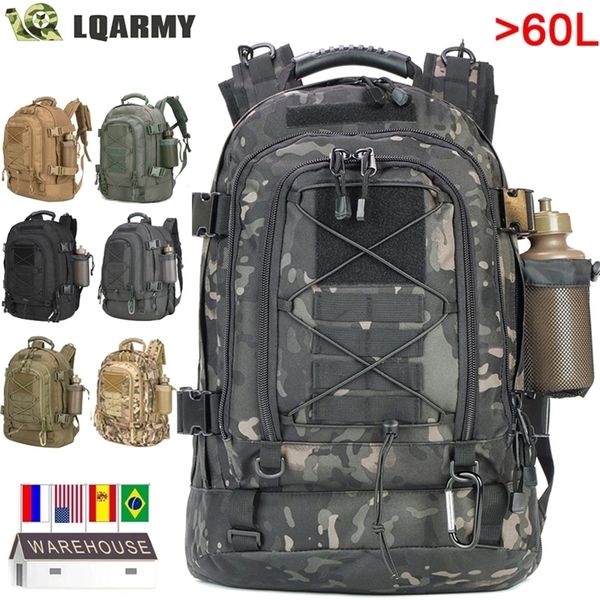 outdoor bags 60l military tactical backpack army molle assault rucksack 3p outdoor travel hiking rucksacks camping hunting climbing bags 220
outdoor bags 60l military tactical backpack army molle assault rucksack 3p outdoor travel hiking rucksacks camping hunting climbing bags 220