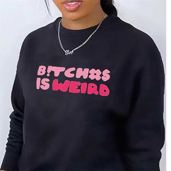 autumn winter women sweatshirts designer letter printed hoodies long sleeve round neck plus size 5xl pullover sweater, Black
autumn winter women sweatshirts designer letter printed hoodies long sleeve round neck plus size 5xl pullover sweater, Black