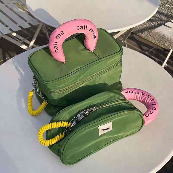 cosmetic bags cases handbags female hado callme storage bag nylon waterproof niche design large capacity fashion cosmetic bag 220919
cosmetic bags cases handbags female hado callme storage bag nylon waterproof niche design large capacity fashion cosmetic bag 220919