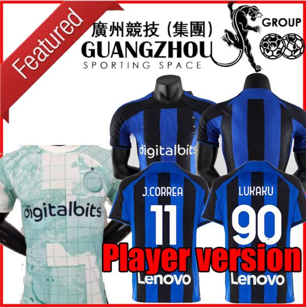 player version lukaku soccer jersey 22 23 vidal lautaro eriksen correa alexis dzeko uniforms football shirt 2022 2023 men kids kit, Black;yellow
player version lukaku soccer jersey 22 23 vidal lautaro eriksen correa alexis dzeko uniforms football shirt 2022 2023 men kids kit, Black;yellow