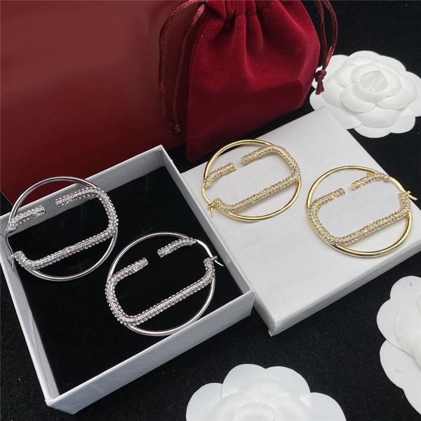 vintage letter diamond big earrings women charm round crystal studs eardrops rhinestone hollow letters dangler with box, Golden
vintage letter diamond big earrings women charm round crystal studs eardrops rhinestone hollow letters dangler with box, Golden