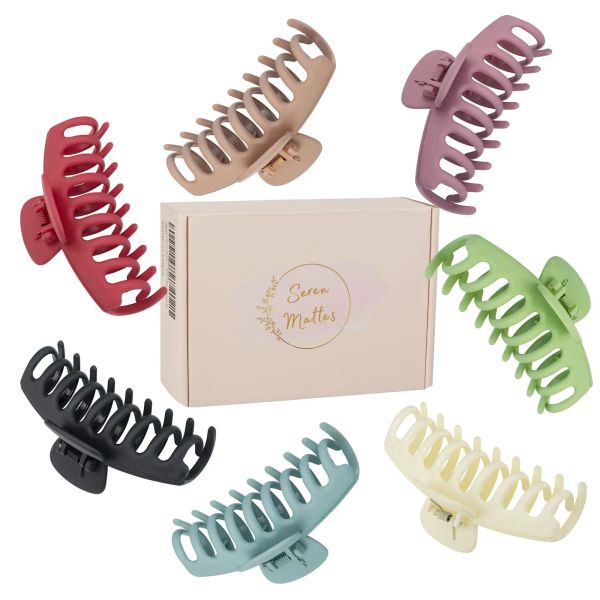hair clips barrettes big for women 4 inch nonslip matte claw jaw strong hold clip long thick and thin soft finish durable tr vipjewel amur1, Golden;silver
hair clips barrettes big for women 4 inch nonslip matte claw jaw strong hold clip long thick and thin soft finish durable tr vipjewel amur1, Golden;silver