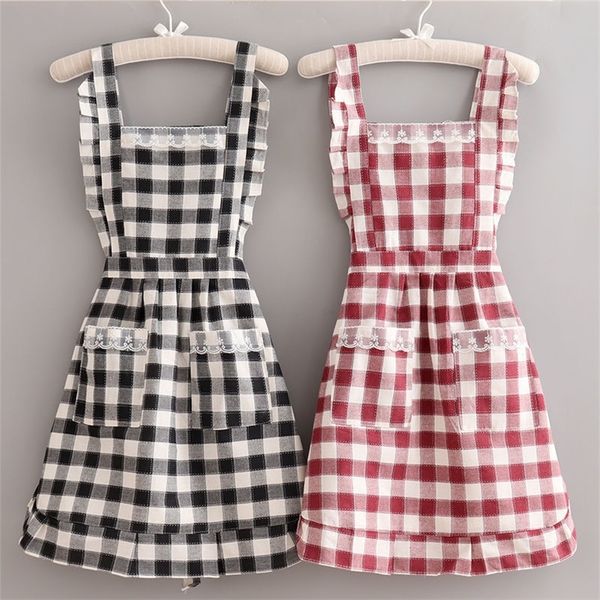 aprons korean style comfortable and oil-proof cooking household female cute pure cotton work nail coveralls western 220919
aprons korean style comfortable and oil-proof cooking household female cute pure cotton work nail coveralls western 220919