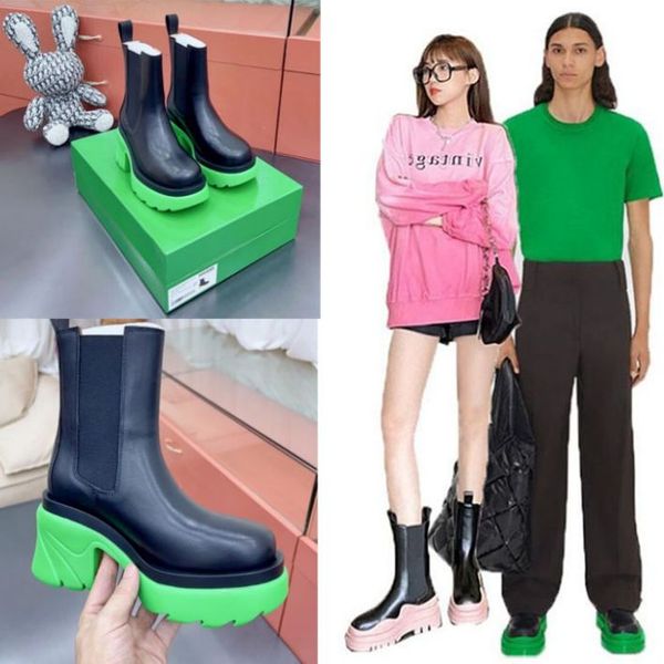 aaa women bottega green soles boots fashion luxury tire leather chelsea booties women's platform chunky shoes lady knight high-boots gi, Black
aaa women bottega green soles boots fashion luxury tire leather chelsea booties women's platform chunky shoes lady knight high-boots gi, Black