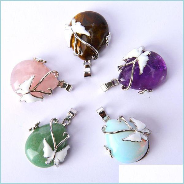 charms water drop natural stone pendant pink quartz purple crystal tiger eye butterfly flower pendants necklace for women men deliver dh0h4, Bronze;silver
charms water drop natural stone pendant pink quartz purple crystal tiger eye butterfly flower pendants necklace for women men deliver dh0h4, Bronze;silver