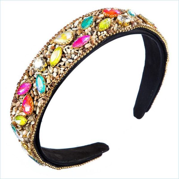 wedding hair jewelry chunky colorf glass rhinestone bead crystal headbands for women fashion teardrop stone black band hairbands hair dhwce, Slivery;golden
wedding hair jewelry chunky colorf glass rhinestone bead crystal headbands for women fashion teardrop stone black band hairbands hair dhwce, Slivery;golden