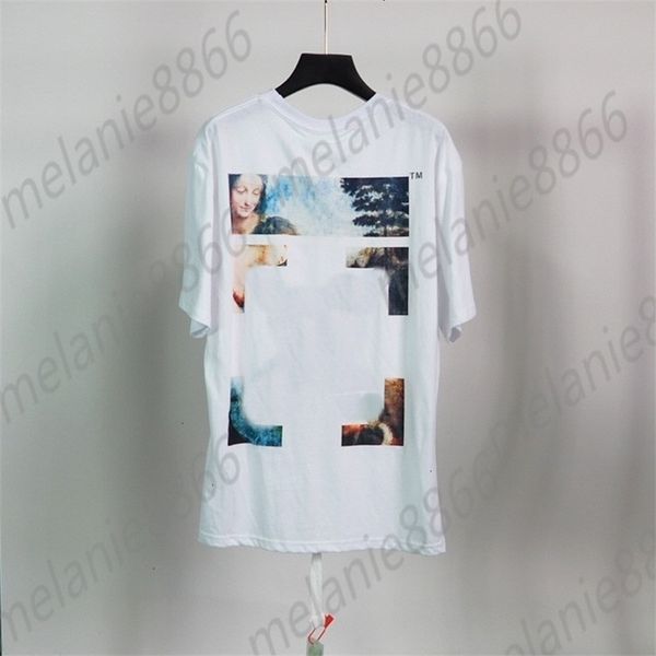 off style white men's t-shirts louvre leonardo da oil painting arrow summer round neck loose ow t-shirt couple short sleeves men tshirt, White;black
off style white men's t-shirts louvre leonardo da oil painting arrow summer round neck loose ow t-shirt couple short sleeves men tshirt, White;black