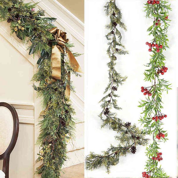 christmas decorations 1.5m christmas garland artificial pine needle berry garland vine xmas fireplace decor for new year christmas wreath fa
christmas decorations 1.5m christmas garland artificial pine needle berry garland vine xmas fireplace decor for new year christmas wreath fa